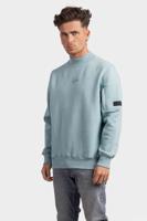 Malelions Turtleneck Sweater Heren Lichtblauw - Maat XS - Kleur: Blauw | Soccerfanshop - thumbnail