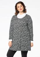 Yoek Tuniek KEYS wide bottom | Zwart | Maat 46/48 Yoek Tuniek KEYS wide bottom | Zwart | Maat 46/48