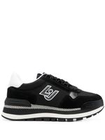 LIU JO baskets à patch logo - Noir