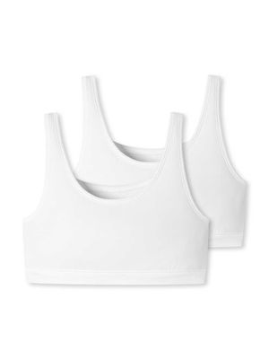 Schiesser - 2p Bustier - 95-5 - wit, Maat:44
