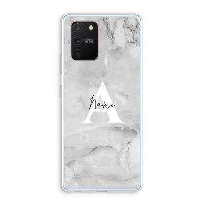 Ivory Marble: Samsung Galaxy S10 Lite Transparant Hoesje