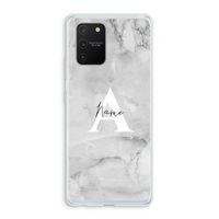 Ivory Marble: Samsung Galaxy S10 Lite Transparant Hoesje