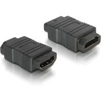 Delock 65049 HDMI Adapter [1x HDMI-bus - 1x HDMI-bus] Zwart