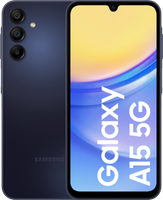 Samsung Galaxy A15 5G 16,5 cm (6.5") Hybride Dual SIM USB Type-C 4 GB 128 GB 5000 mAh Blauw - thumbnail