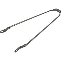 White Label spatbordstang 28" RVS (groot gat)