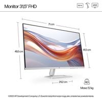 HP Series 5 Serie 5 31,5 inch FHD-monitor - 532sf