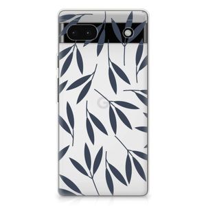 Google Pixel 6A TPU Case Leaves Blue