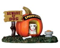 Pumpkin doghouse - Lemax Pumpkin doghouse - Lemax