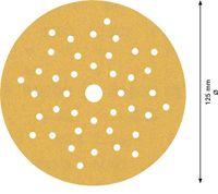 Bosch Accessoires Expert C470 schuurpapier voor excenterschuurmachines 125 mm, multigaten, K180 50-delig - 1 stuk(s) - 2608901130