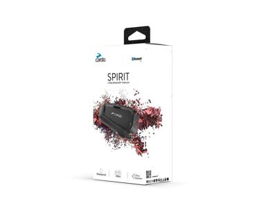 Cardo Spirit motorfietsintercom 2 kanalen 400 m Zwart