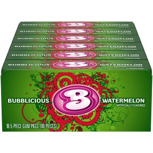 Bubblicious Bubblicious - Watermelon Bubble Gum18 Stuks