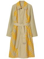 Burberry trench en coton Bradford à taille ceinturée - Tons neutres