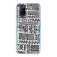 Marrakech print: Oppo A72 Transparant Hoesje