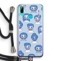 Gezichtjes: Huawei P Smart (2019) Transparant Hoesje met koord