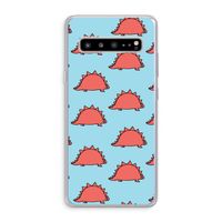 Dinosawrr: Samsung Galaxy S10 5G Transparant Hoesje