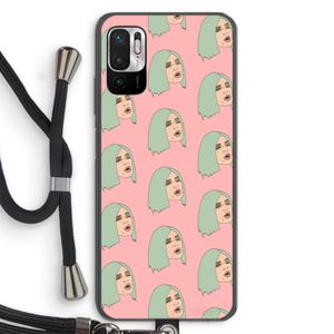 King Kylie: Xiaomi Redmi Note 10 5G Transparant Hoesje met koord