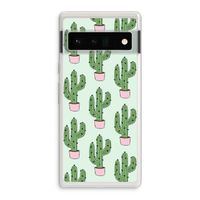 Cactus Lover: Google Pixel 6 Pro Transparant Hoesje