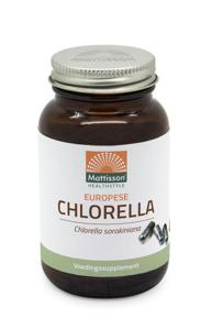Mattisson Europese chlorella capsules 775mg bio