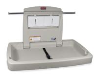 Rubbermaid Rubbermaid babyverschoontafel horizontaal kunststof - grijs