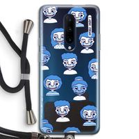 Gezichtjes: OnePlus 7 Pro Transparant Hoesje met koord