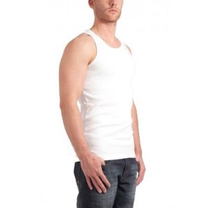 Garage Singlet semi bodyfit White (art 0401)