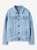 NAME IT jeansjas voor jongens van gerecycled katoen gebleekt denim