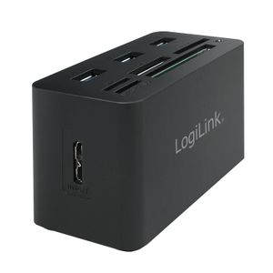 LogiLink CR0042 interface hub USB 3.2 Gen 1 (3.1 Gen 1) Type-A 5000 Mbit/s