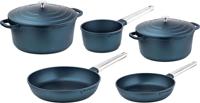 Westinghouse Pannenset Performance Bravery Blue - complete pannenset - inductie en alle andere warmtebronnen - 5 Delig