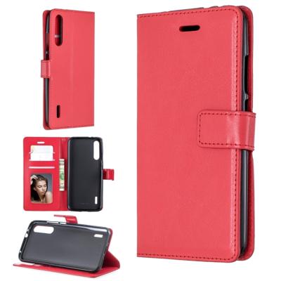 Crazy Horse textuur horizontale Flip lederen draagtas met houder & kaartsleuven & portemonnee & fotolijstjes voor Xiaomi mi a3 (rood)