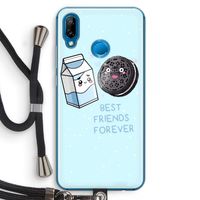 Best Friend Forever: Huawei P20 Lite Transparant Hoesje met koord