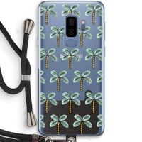 Paradise: Samsung Galaxy S9 Plus Transparant Hoesje met koord