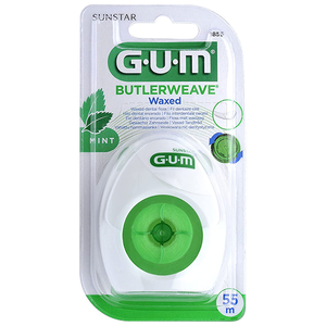 GUM Butlerweave Waxed Floss 55m