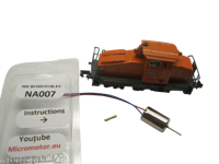 micromotor NA007 motor ombouwset voor Arnold DHG700C - thumbnail