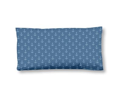 HIP Kussensloop "mandalas/ maritiem" - Blauw - (40x80 cm) - Katoen Satijn HIP Kussensloop "mandalas/ maritiem" - Blauw - (40x80 cm) - Katoen Satijn