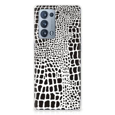 OPPO Reno 6 Pro Plus 5G | TPU Hoesje | Slangenprint