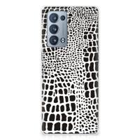 OPPO Reno 6 Pro Plus 5G | TPU Hoesje | Slangenprint