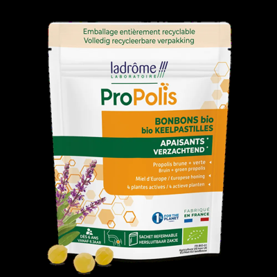 Ladrôme Propolis Keelpastilles Bio