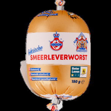 Kroon Saksische Smeerleverworst 150 g bij Jumbo
