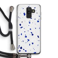 Terrazzo N°5: Samsung Galaxy J8 (2018) Transparant Hoesje met koord