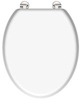 Schutte Houtkern WC-Bril WHITE | wit
 - 84000 84000