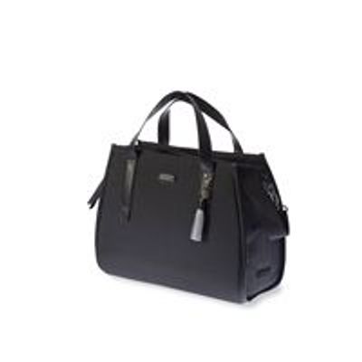 Basil noir business bag - fietsschoudertas - dames - zwart