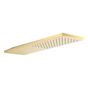 Hoofddouche Tres Selection | 55x21 cm | Rechthoek | 24k Goud mat