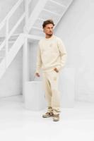 Knitted Trainingspak Heren Sand/Khaki