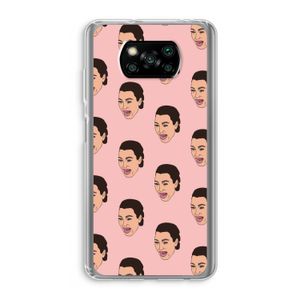 Ugly Cry Call: Xiaomi Poco X3 NFC Transparant Hoesje