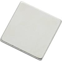 TRU COMPONENTS N35-202002 1564098 Magneetpad N35-202002 Zilver (l x b) 20 mm x 20 mm 1 stuk(s) - thumbnail