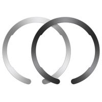 Universal Ring (HaloLock) Black/Silver-2 Pack