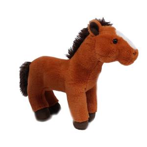 Pia Toys Knuffeldier Paard - pluche stof - premium kwaliteit knuffels - lichtbruin - 30 cm