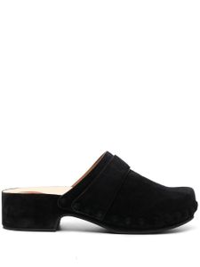 Chloé mules en daim - Noir