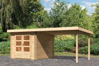 Woodfeeling | Tuinhuis Bastrup 4 met Overkapping 3,0