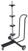 HP velgenboom tire trolley -225mm m. parking brake